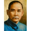 國父遺像-y15581-肖像人物訂製